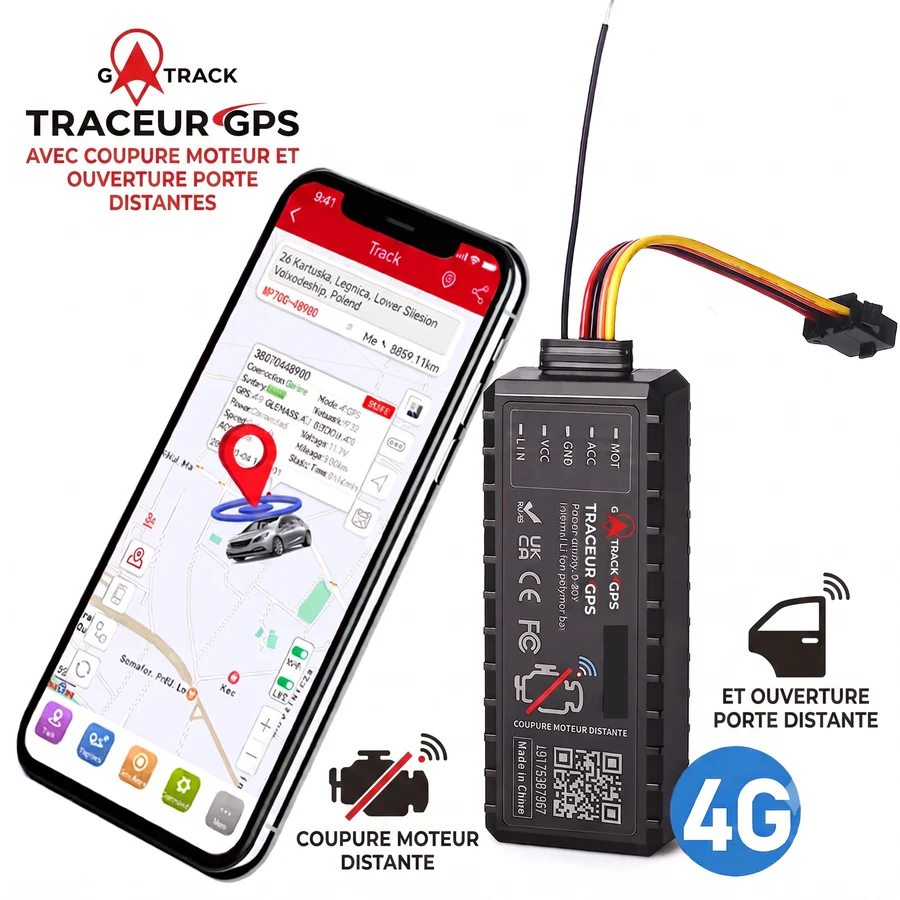 Traceur GPS voiture & moto