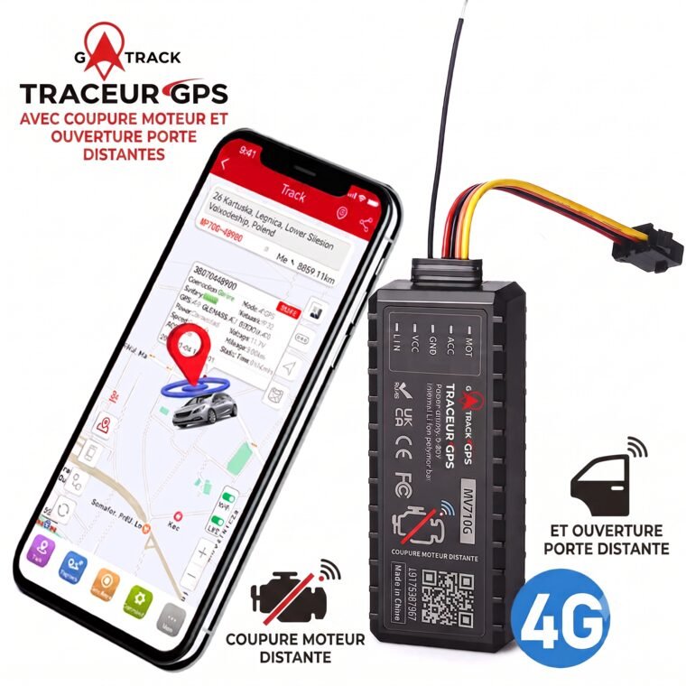 Suivi de flotte de véhicules avec GTRACK